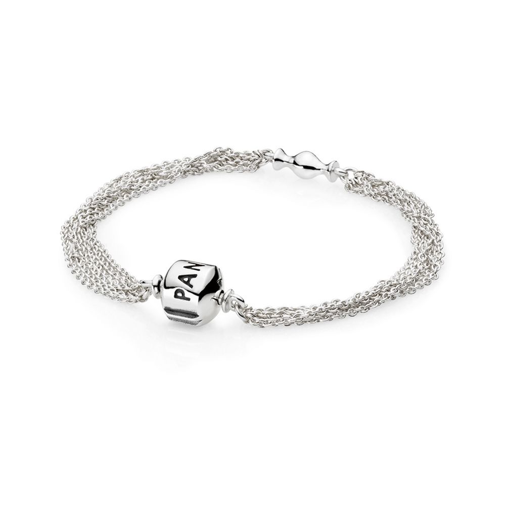 Pandora Zilveren Multi-Strand Armband 591701