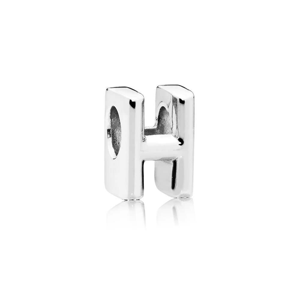 PANDORA Letter H Bedel 797462