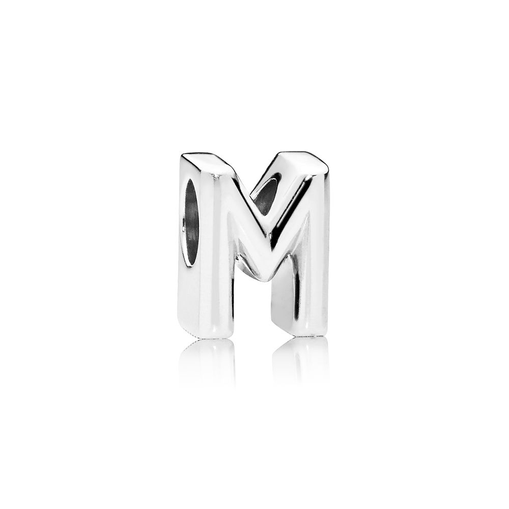 PANDORA Letter M Bedel 797467