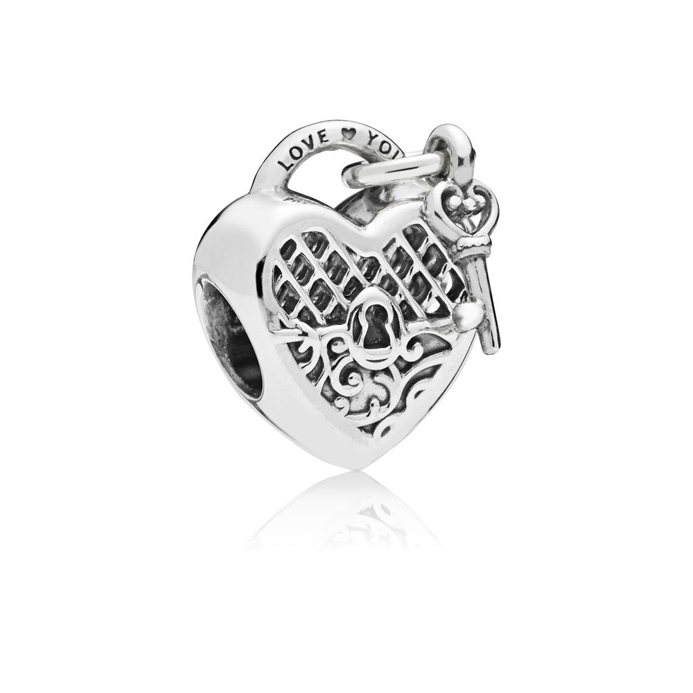 PANDORA Love You Lock Bedel 797655