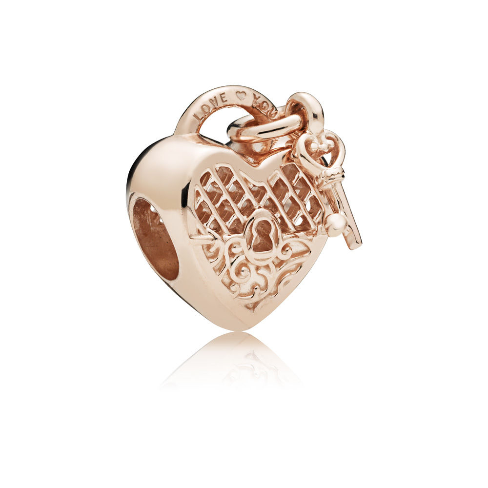 Pandora Rose Love You Lock Bedel 787655