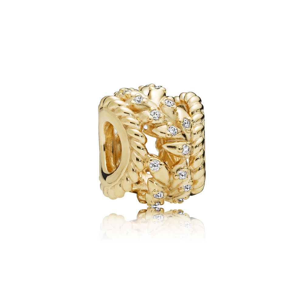 Pandora Shine Dazzling Grain Swirls Bedel 767597CZ