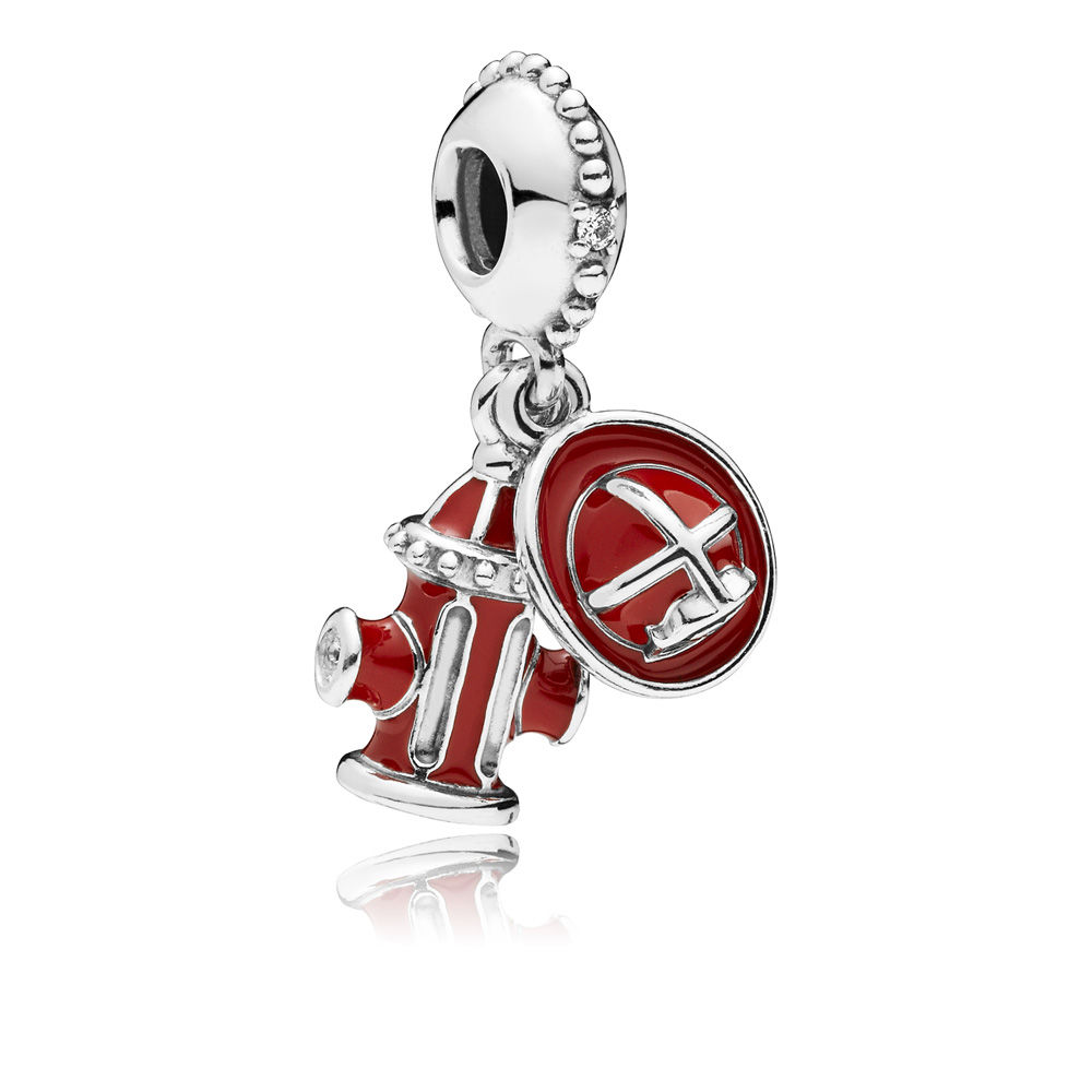 Pandora Zilveren Firefighter Essentials Hangende Bedel 797632ENMX