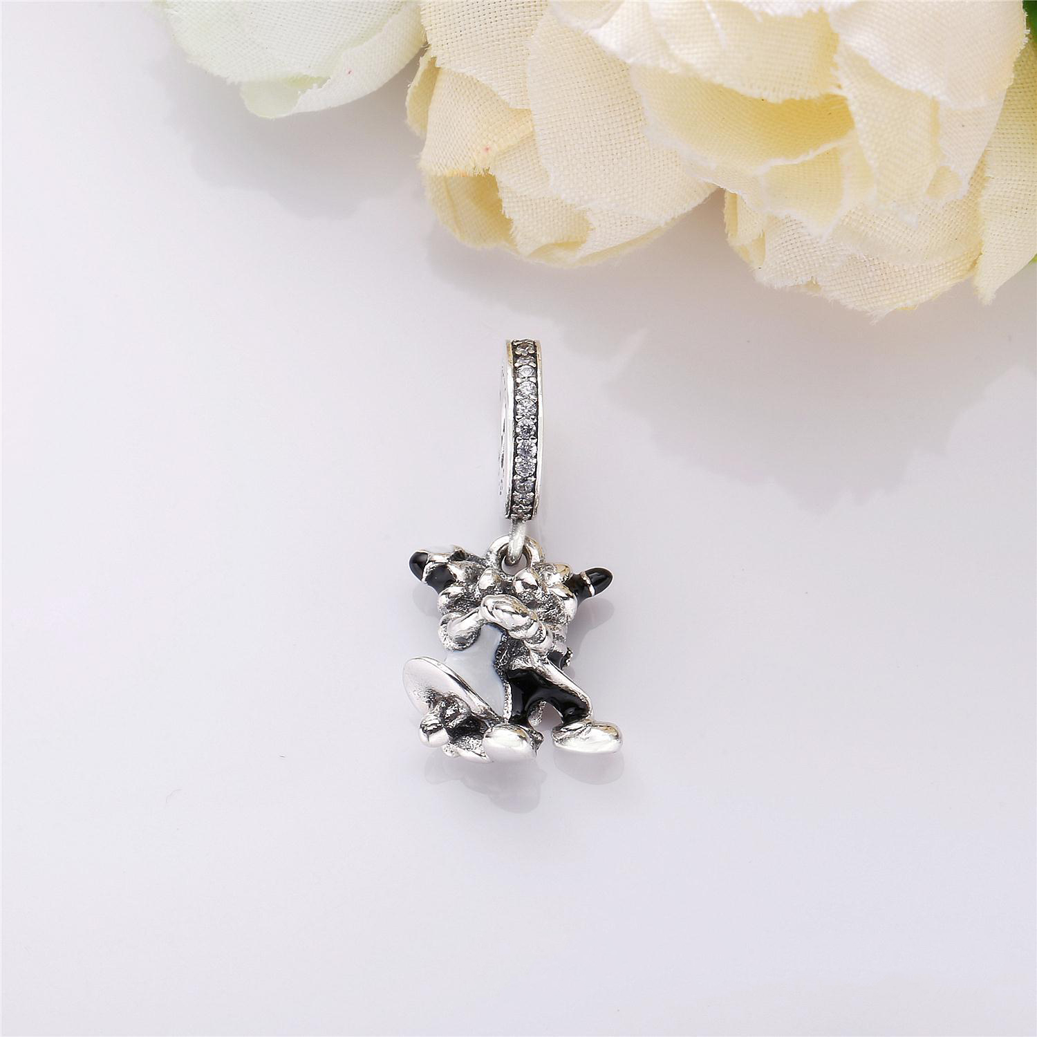 Pandora Zilveren Mickey En Minnie Hangende Bedel 7501057371846P