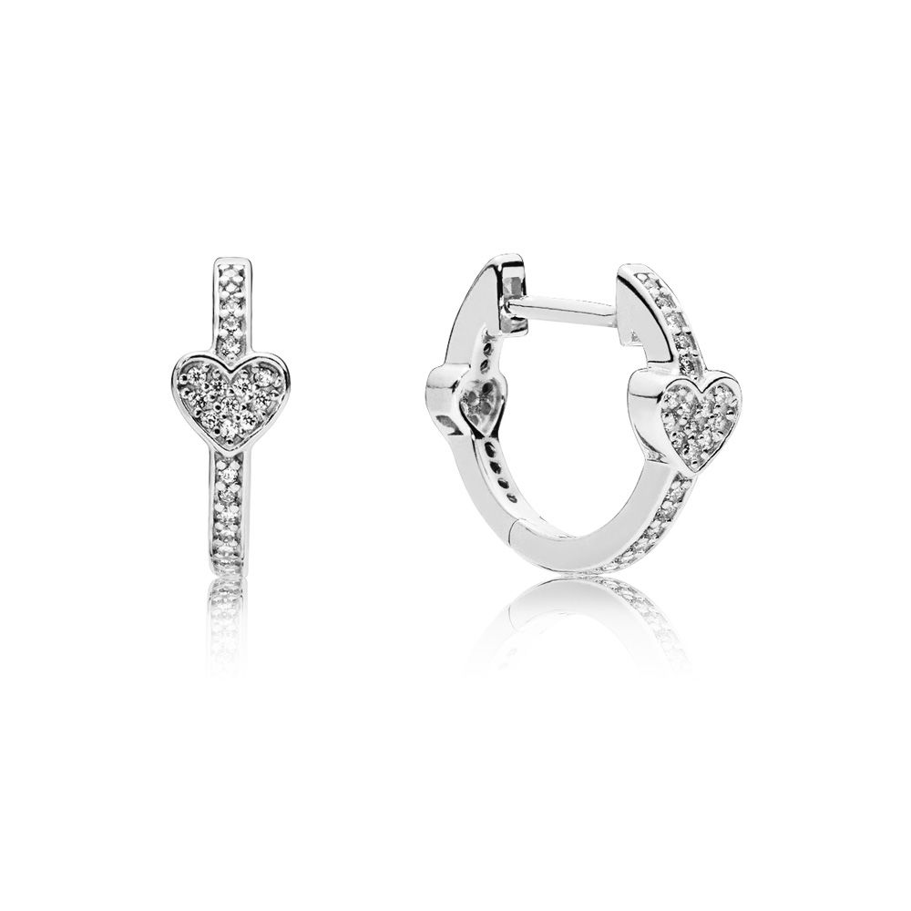 PANDORA Alluring Hearts Oorbellen 297290CZ