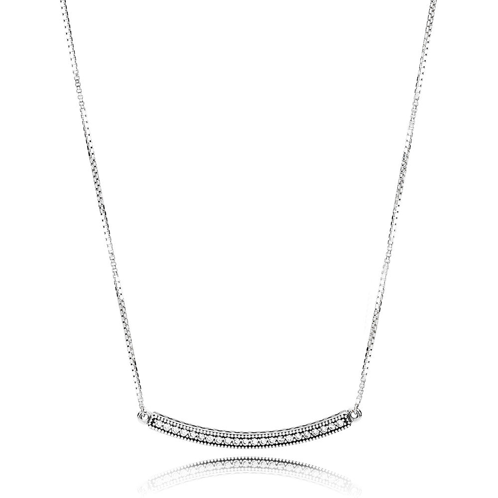 Hearts Of Pandora Bar Ketting 397420CZ