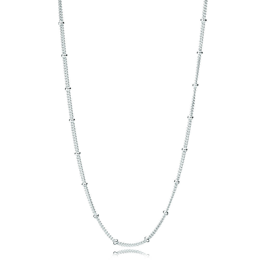 PANDORA Silver Beaded Ketting 397210