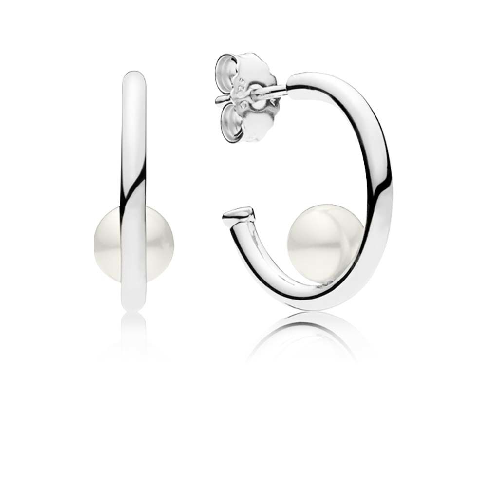 PANDORA Contemporary Pearls Oorbellen 297528P