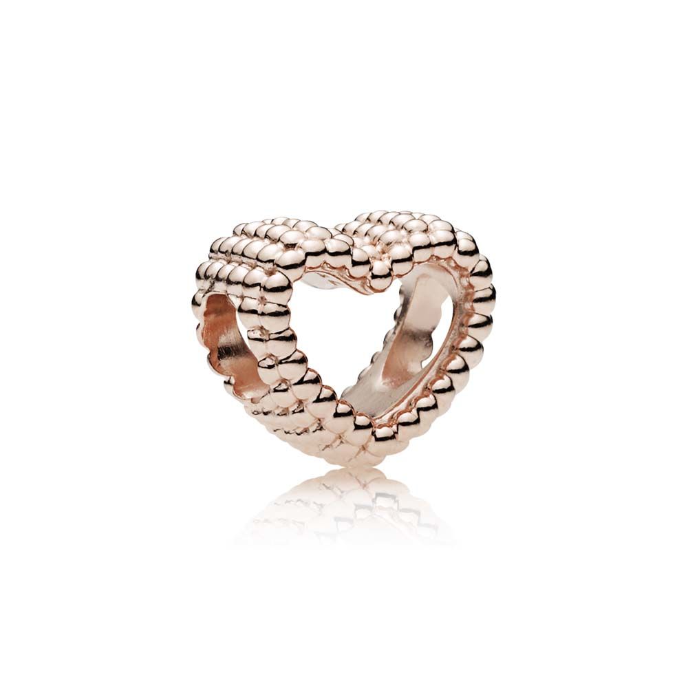 Pandora Rose Beaded Heart Bedel 787516