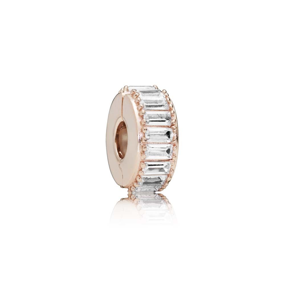 Pandora Rose Ice Formation Clip 787559CZ