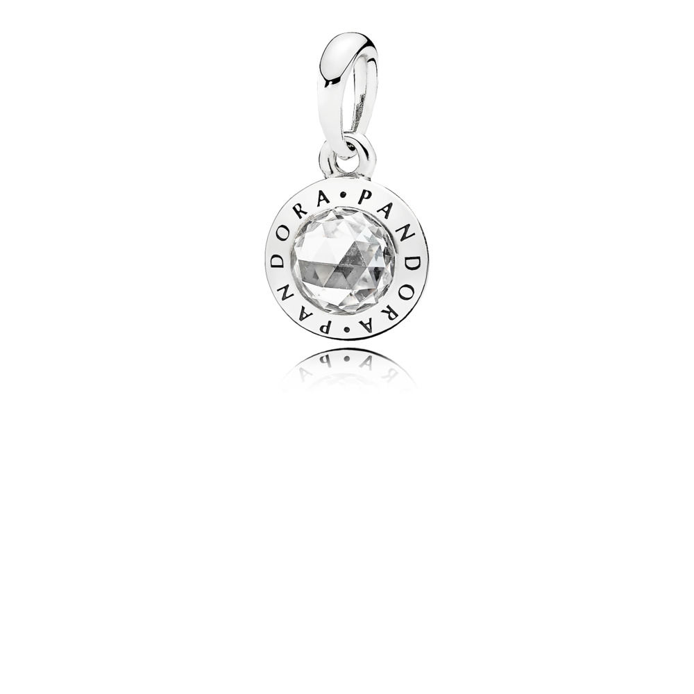 Collierhanger Glinsterend Pandora Logo - 396217CZ