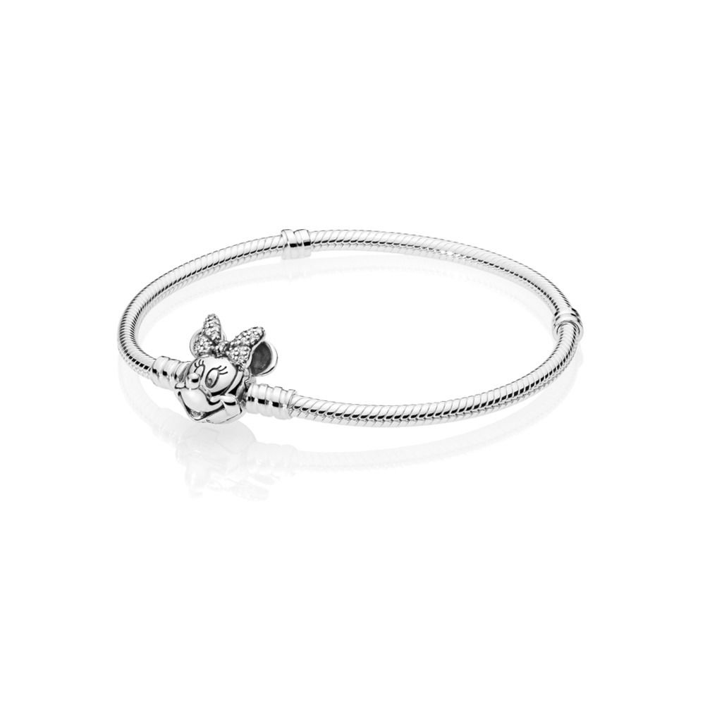 Disney, Pandora Glinsterende Minnie Armband 597770CZ