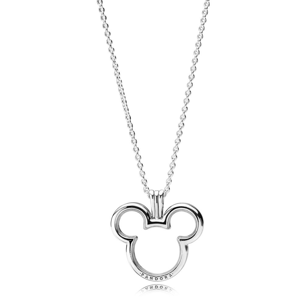 Disney, Pandora Mickey Floating Locket Ketting 397177