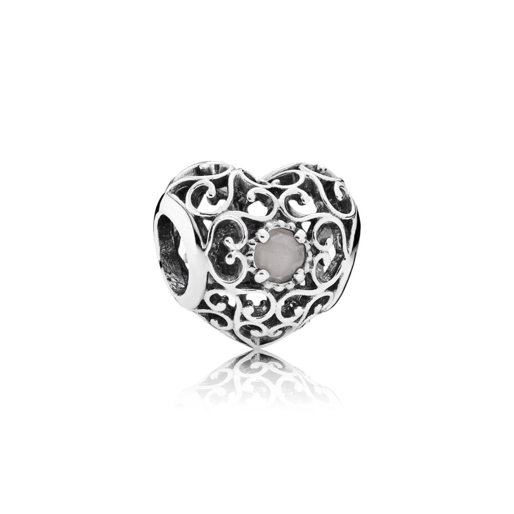 PANDORA Bedel Met Juni Steen 791784MSG