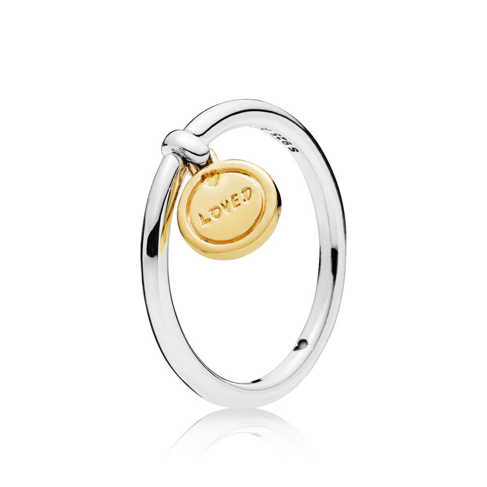 PANDORA Medallion Of Love Ring 167823