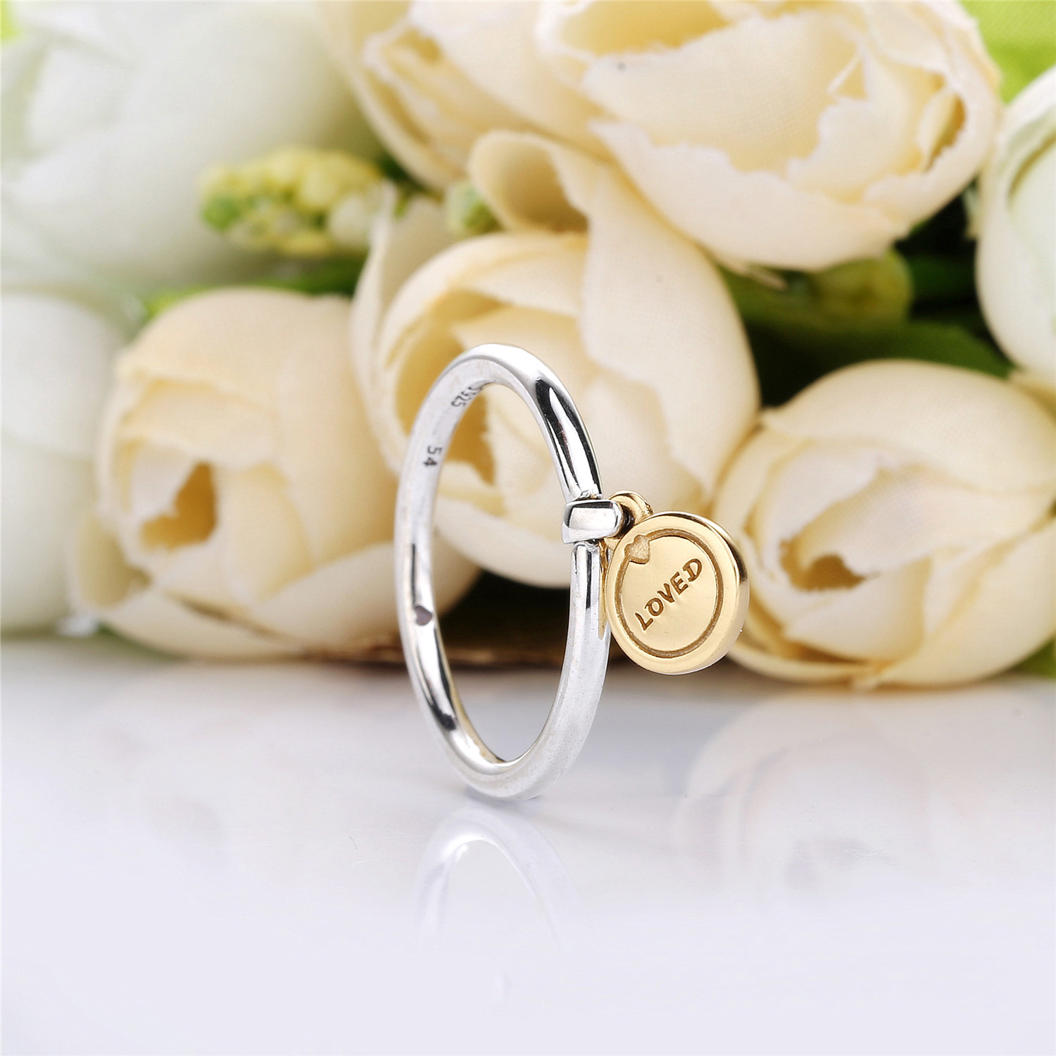 PANDORA Medallion Of Love Ring 167823