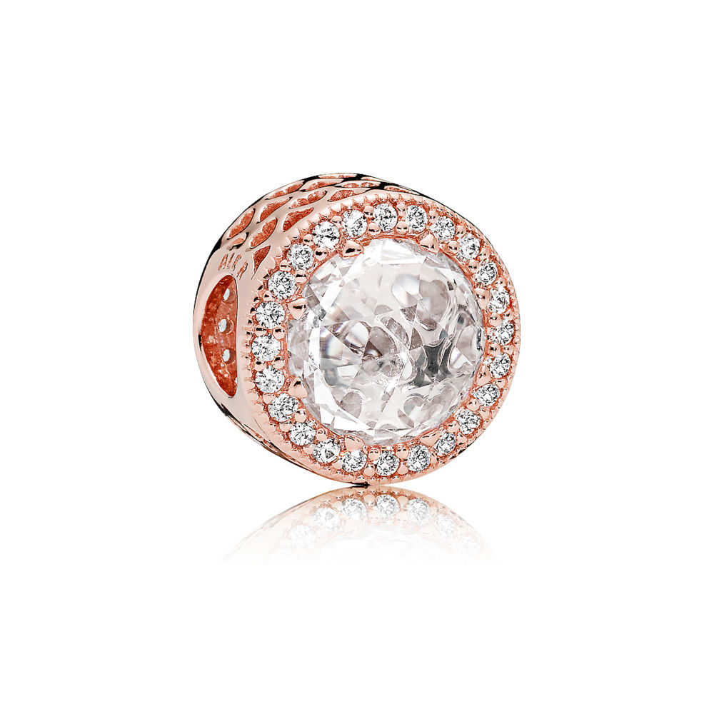 Pandora Rose Glanzende Harten Bedel 781725CZ