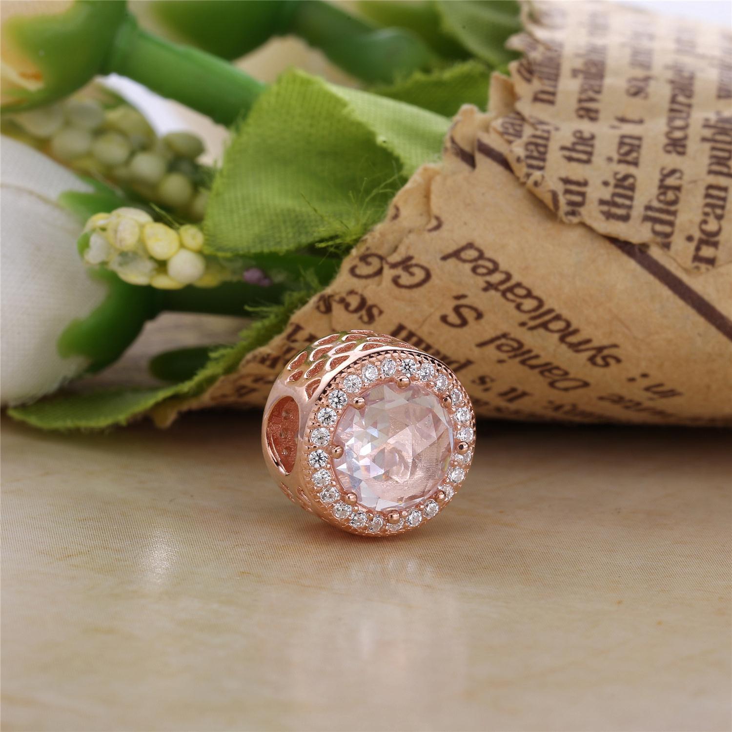 Pandora Rose Glanzende Harten Bedel 781725CZ