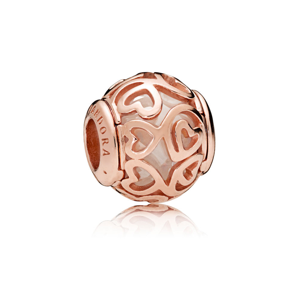 Pandora Rose Hartjes Filigraan Bedel 787348CZ