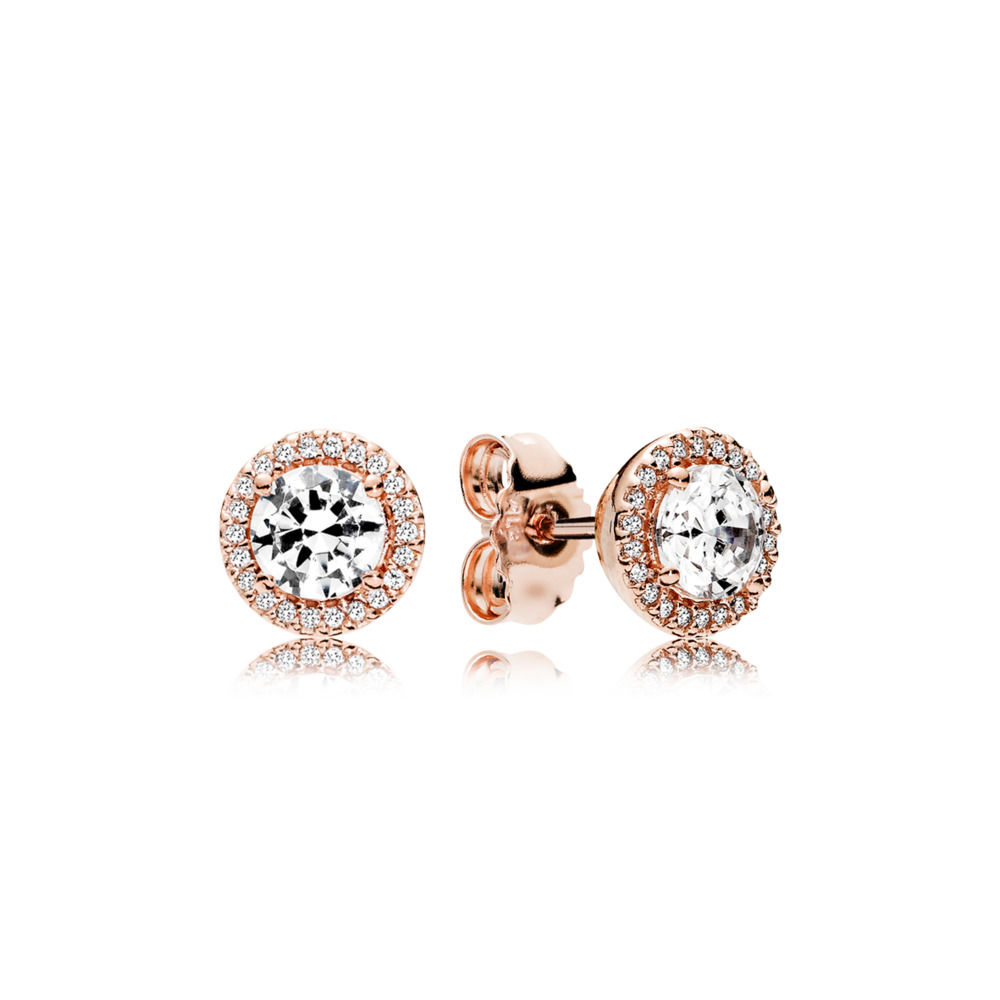 Pandora Rose Klassieke Elegantie Oorbellen 286272CZ