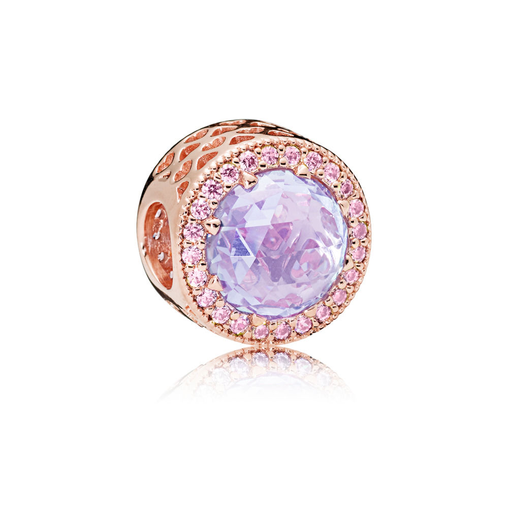 Pandora Rose Lavendel Stralende Harten Bedel 781725LCZ