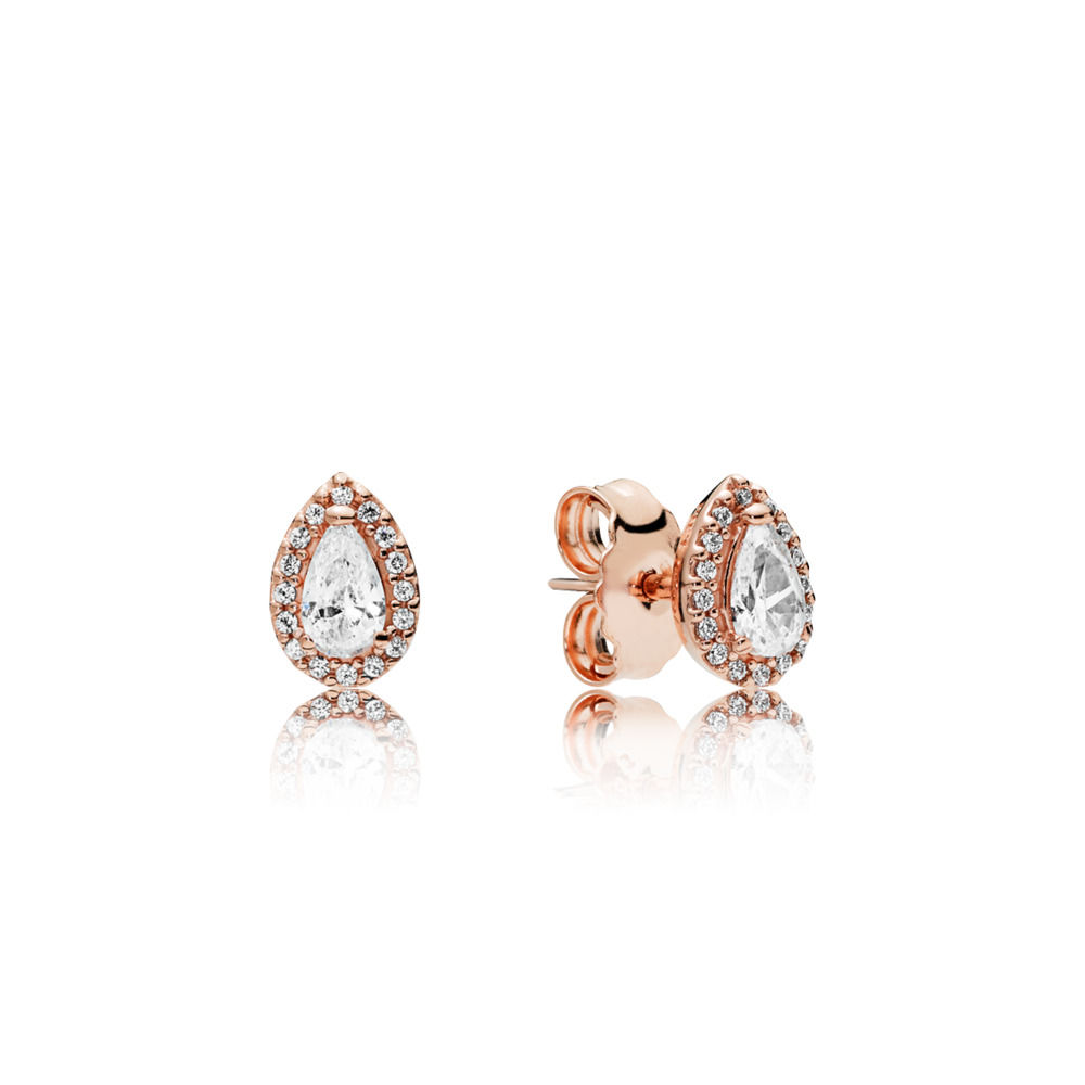 Pandora Rose Radiant Teardrops Oorbellen 286252CZ