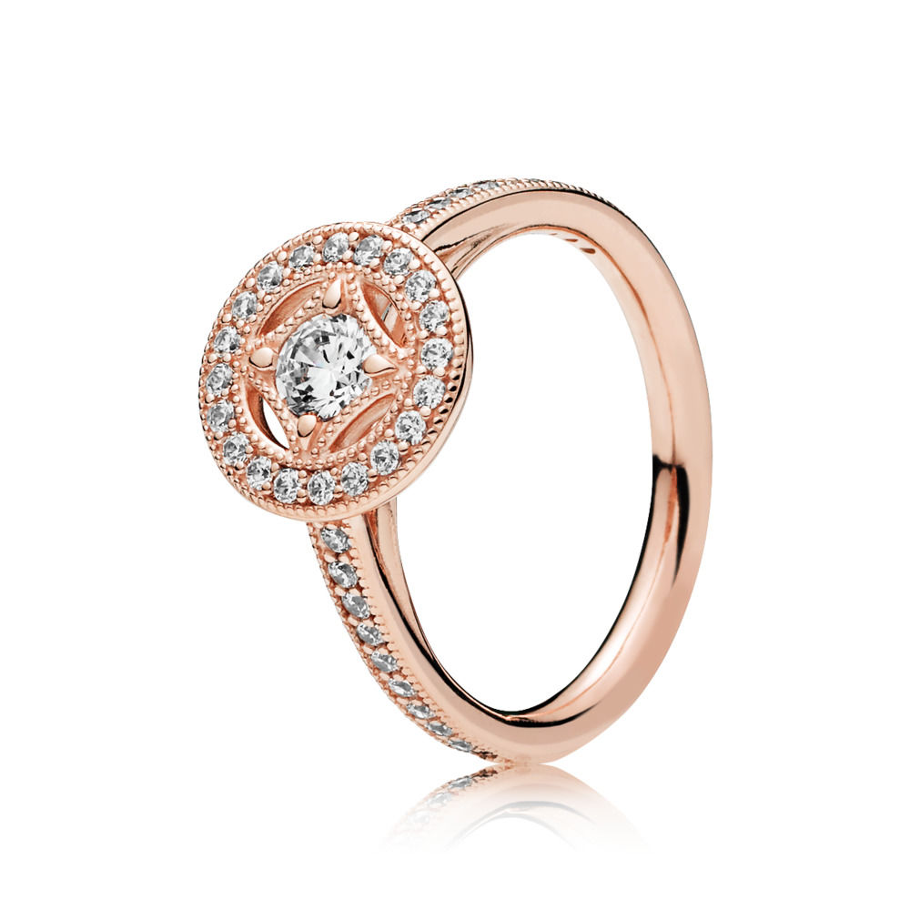 Pandora Rose Vintage Allure Ring 181006CZ