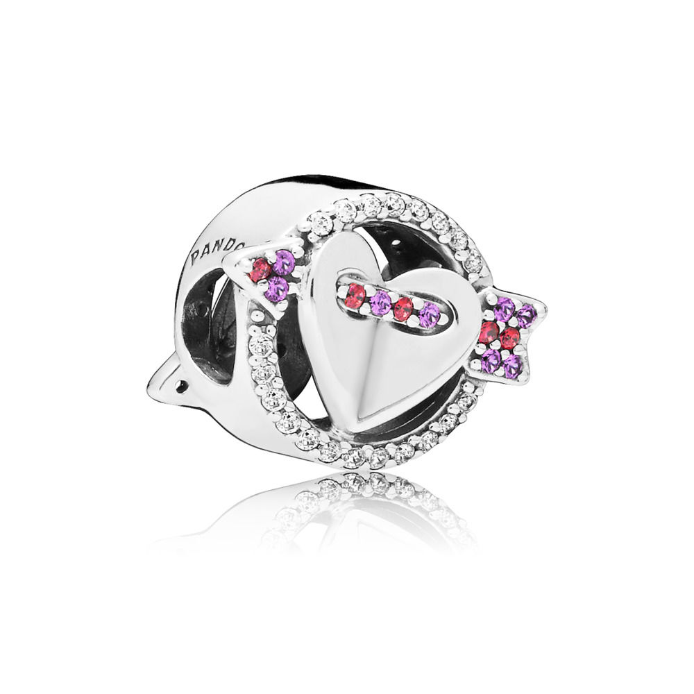 PANDORA Sparkling Arrow & Heart Bedel 797827CZMX