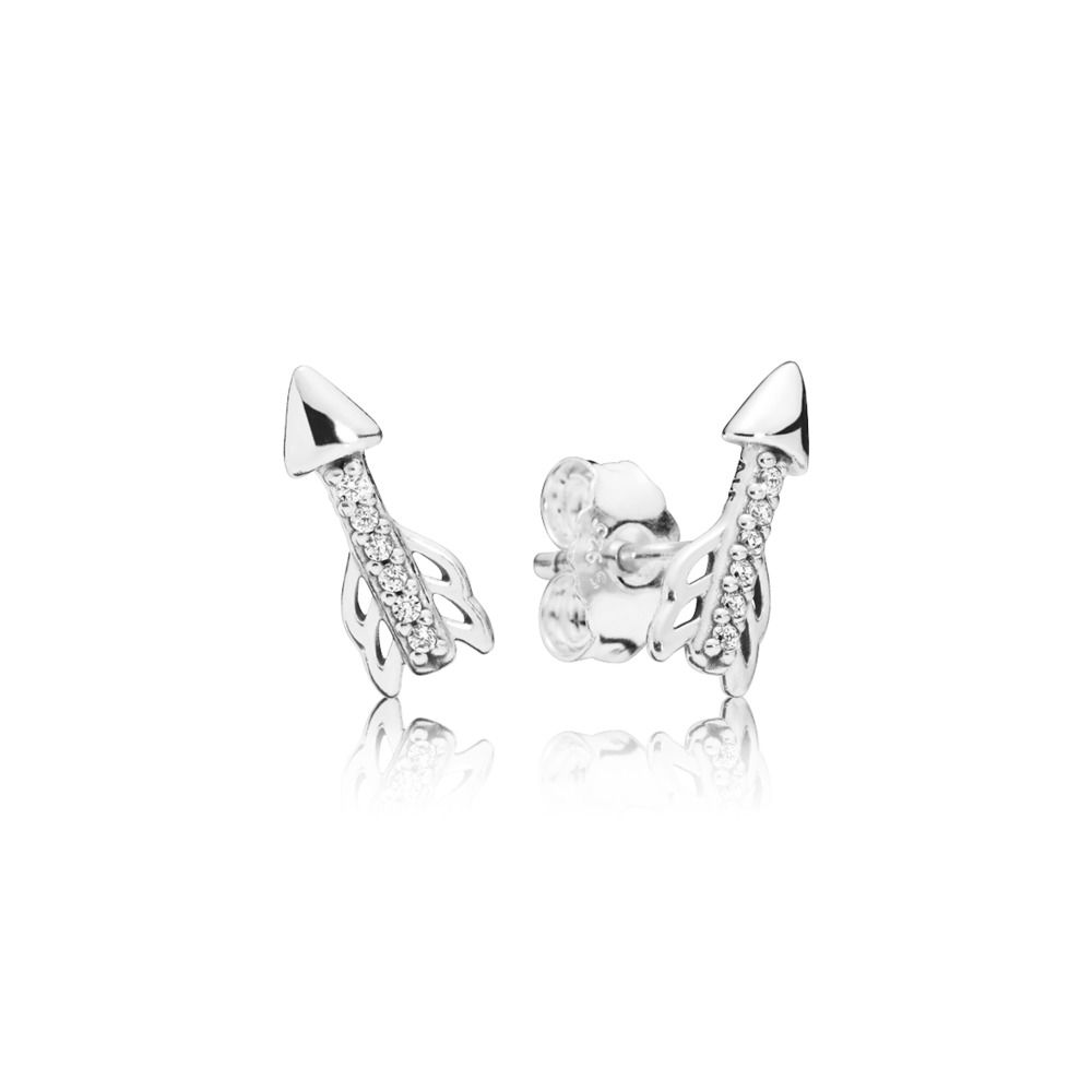 PANDORA Sparkling Arrows Oorbellen 297828CZ