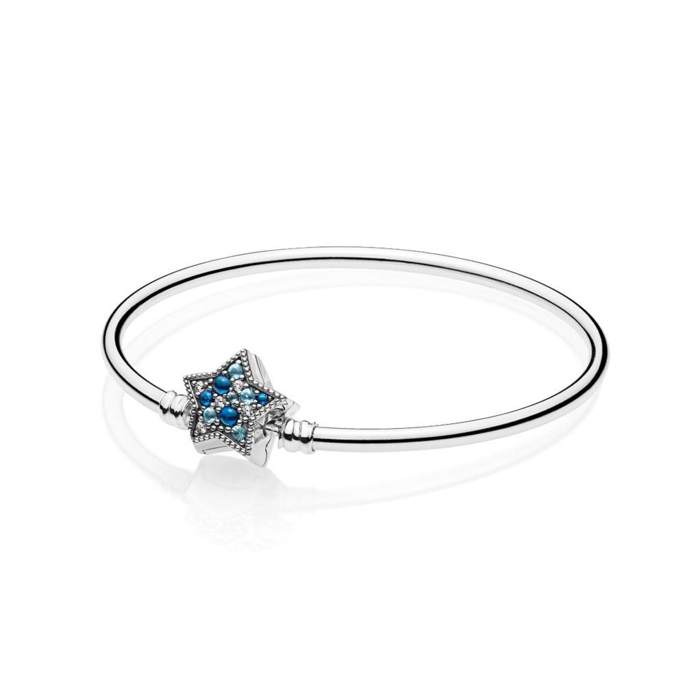 Pandora Zilveren Ster Bangle 597534Ncbmx