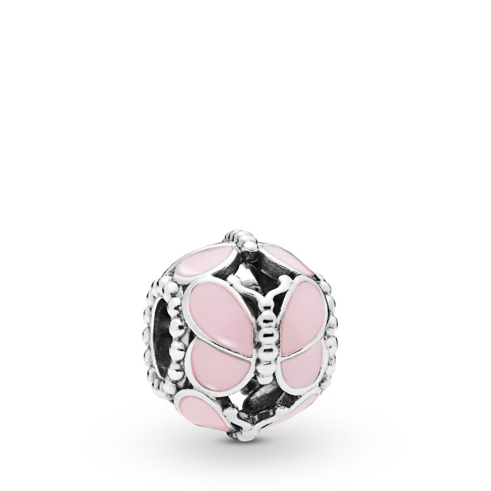 Pandora Zilveren Roze Vlinders Bedel 797855En160