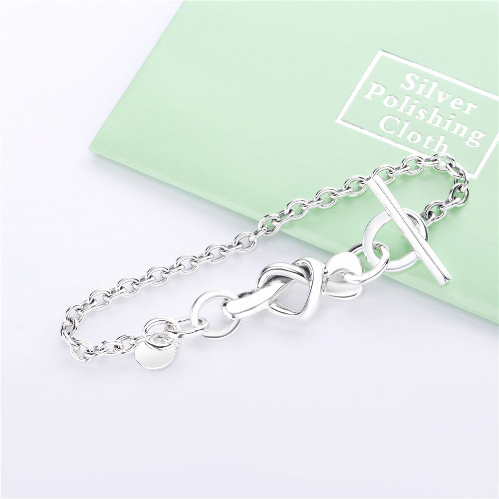 Pandora Knotted Heart Armband - 598100