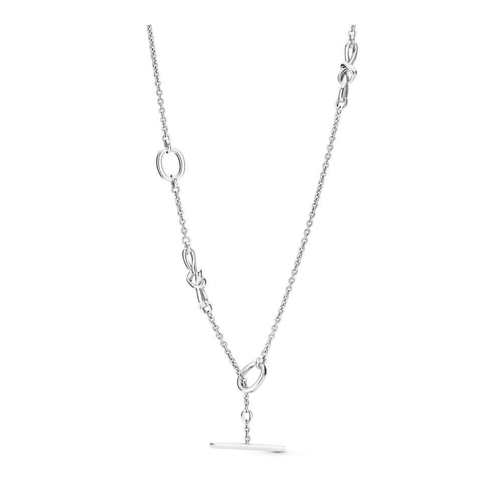 Pandora Knotted Hearts Ketting - 398080