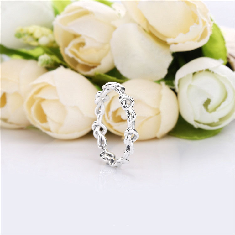 Pandora Knotted Hearts Ring - 198018