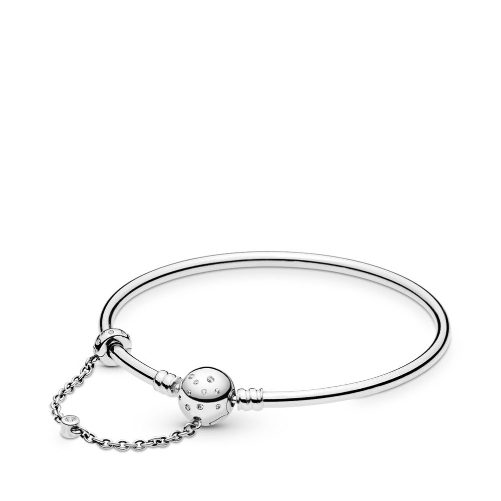 Pandora Moments Silver Armband, True Uniqueness - 597846CZ