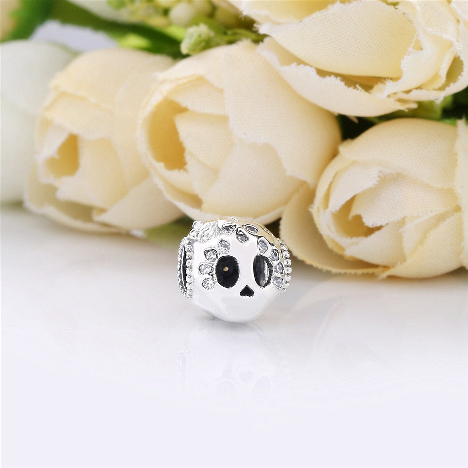 Pandora Sparkling Skull Bedel - 797866CZ