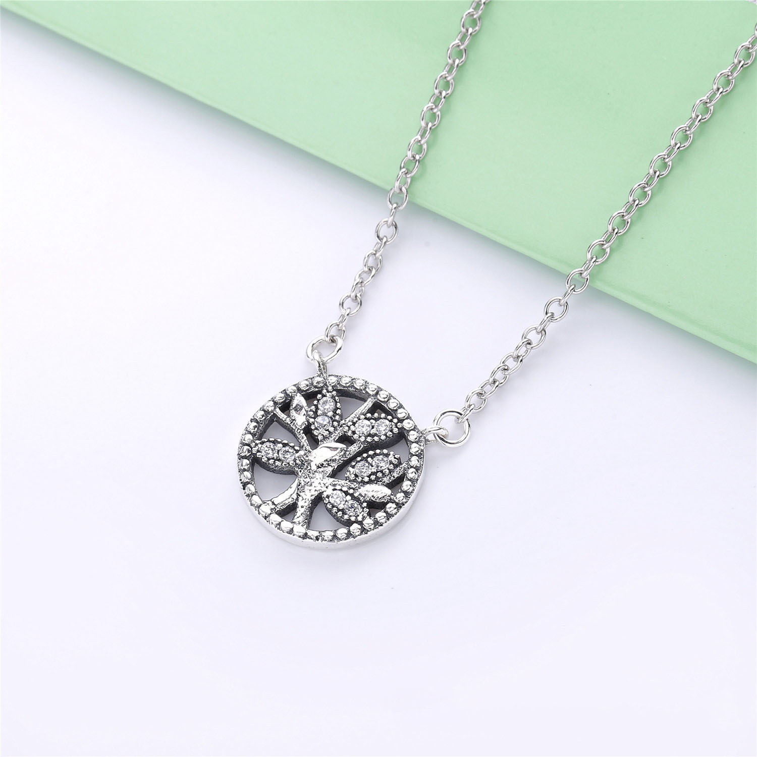 Pandora Tree Of Life Ketting - 397780CZ