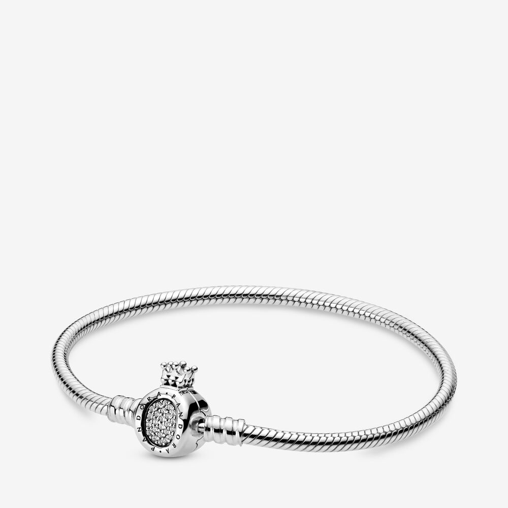 Pandora Moments Kroon O & Slangenketting Armband 598286CZ