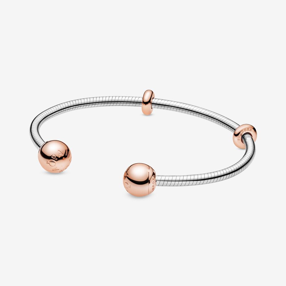 Pandora Moments Slangenketting-Stijl Open Bangle 588291