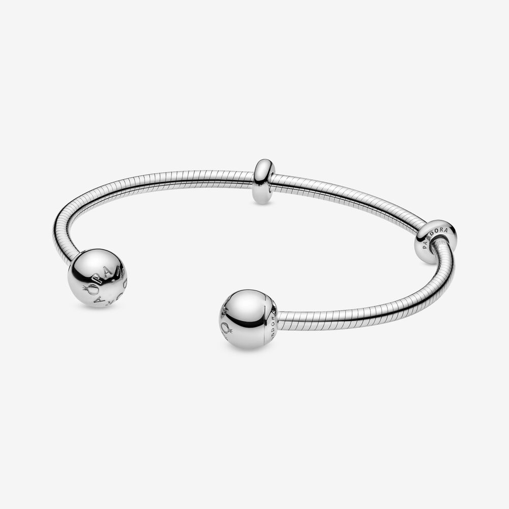 Pandora Moments Slangenketting-Stijl Open Bangle 598291