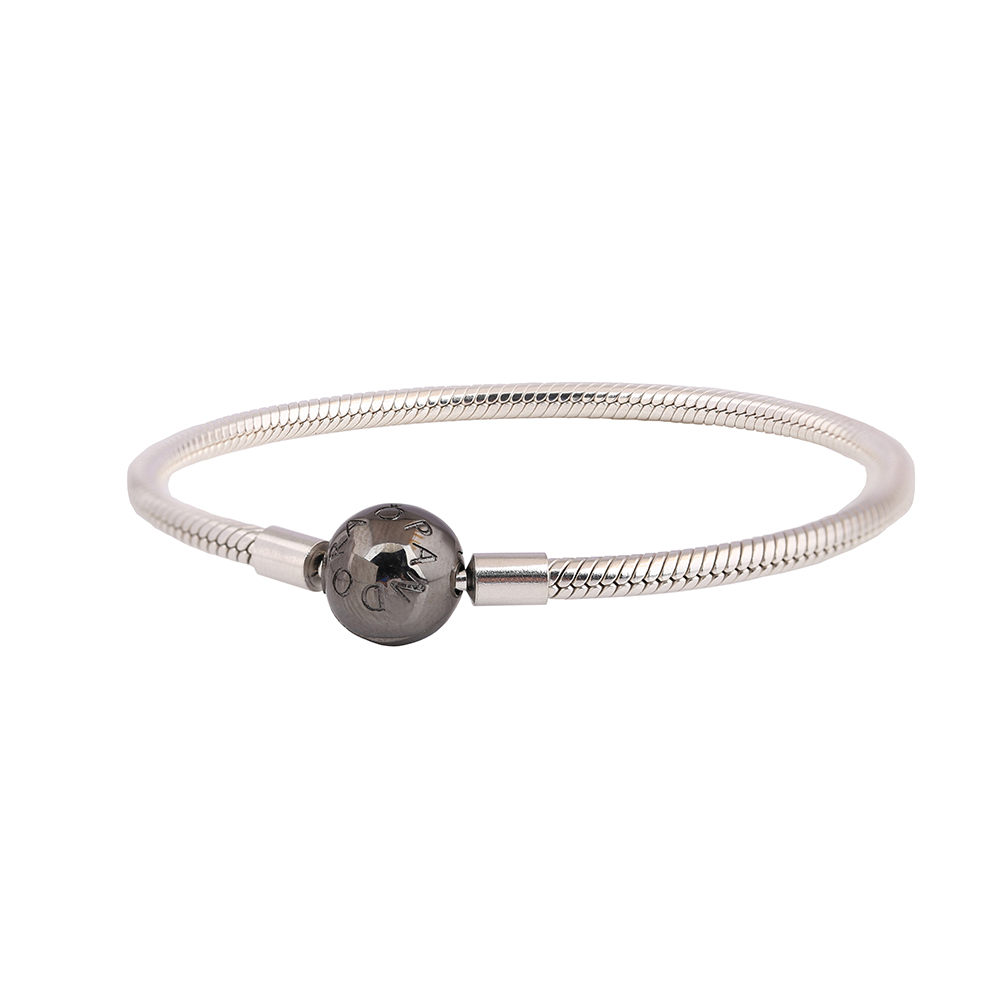 Pandora Zwarte Gesp Armband P-D-2689