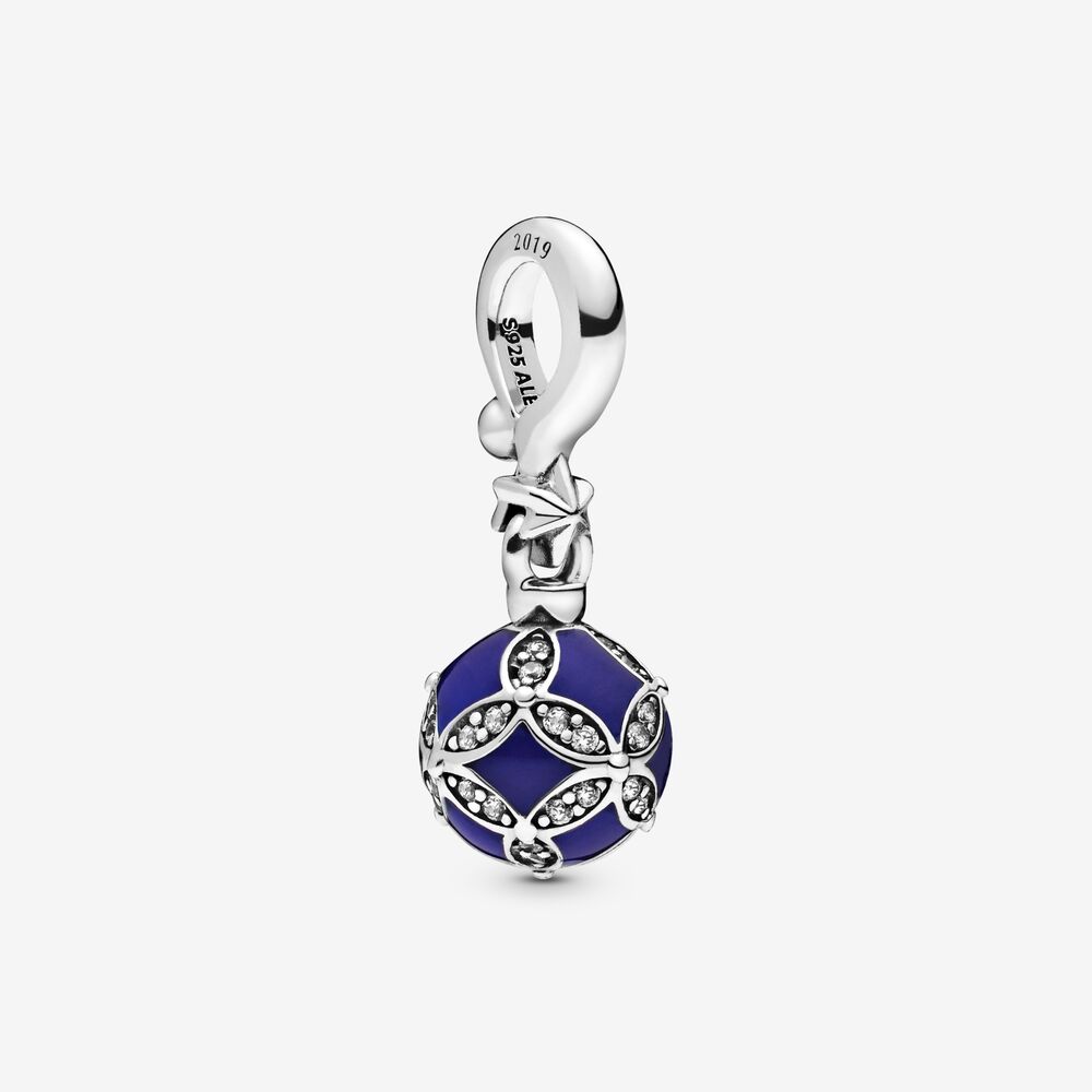 Pandora Blauw Kerstornament Bungelen Bedel 798512C01 798512C01