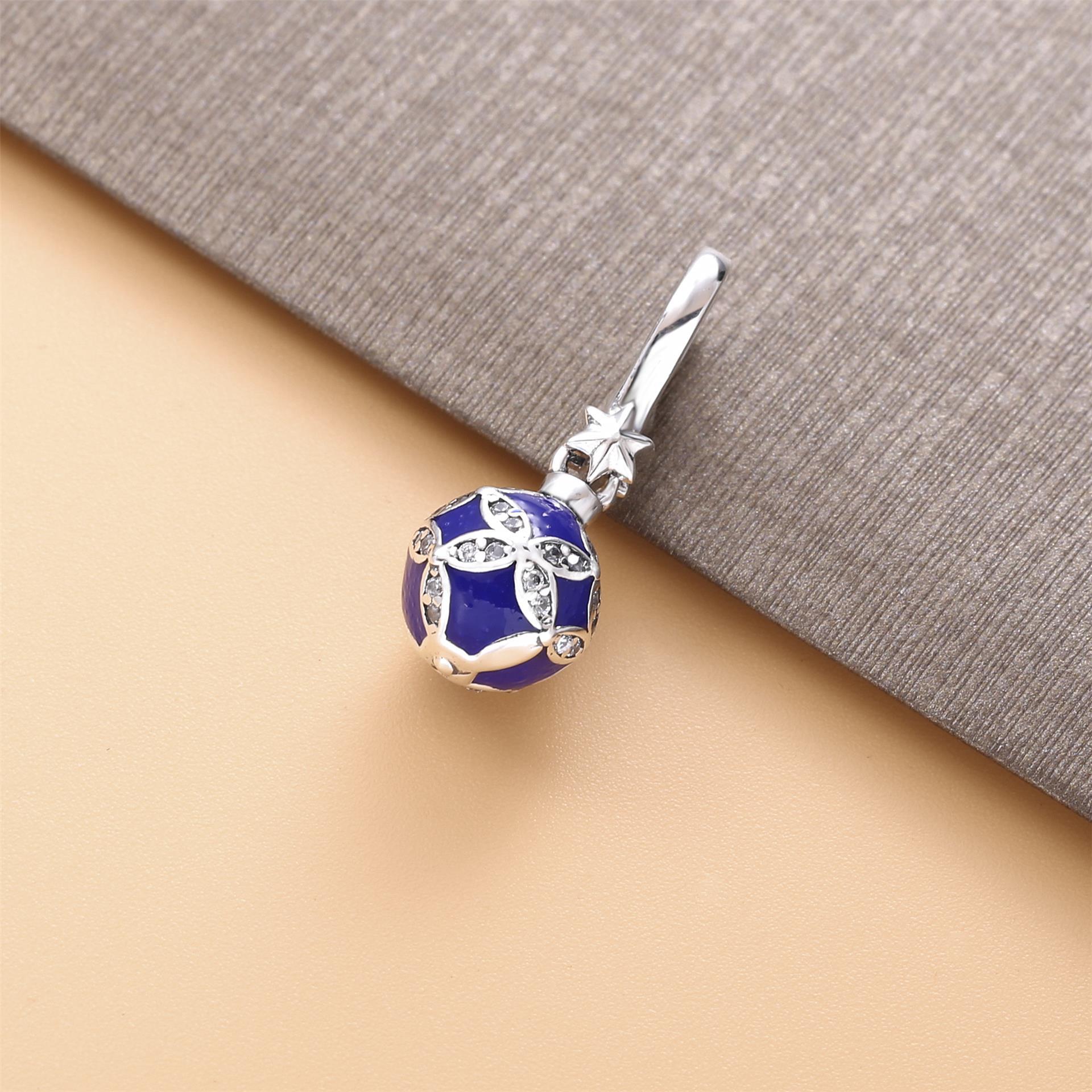 Pandora Blauw Kerstornament Bungelen Bedel 798512C01 798512C01