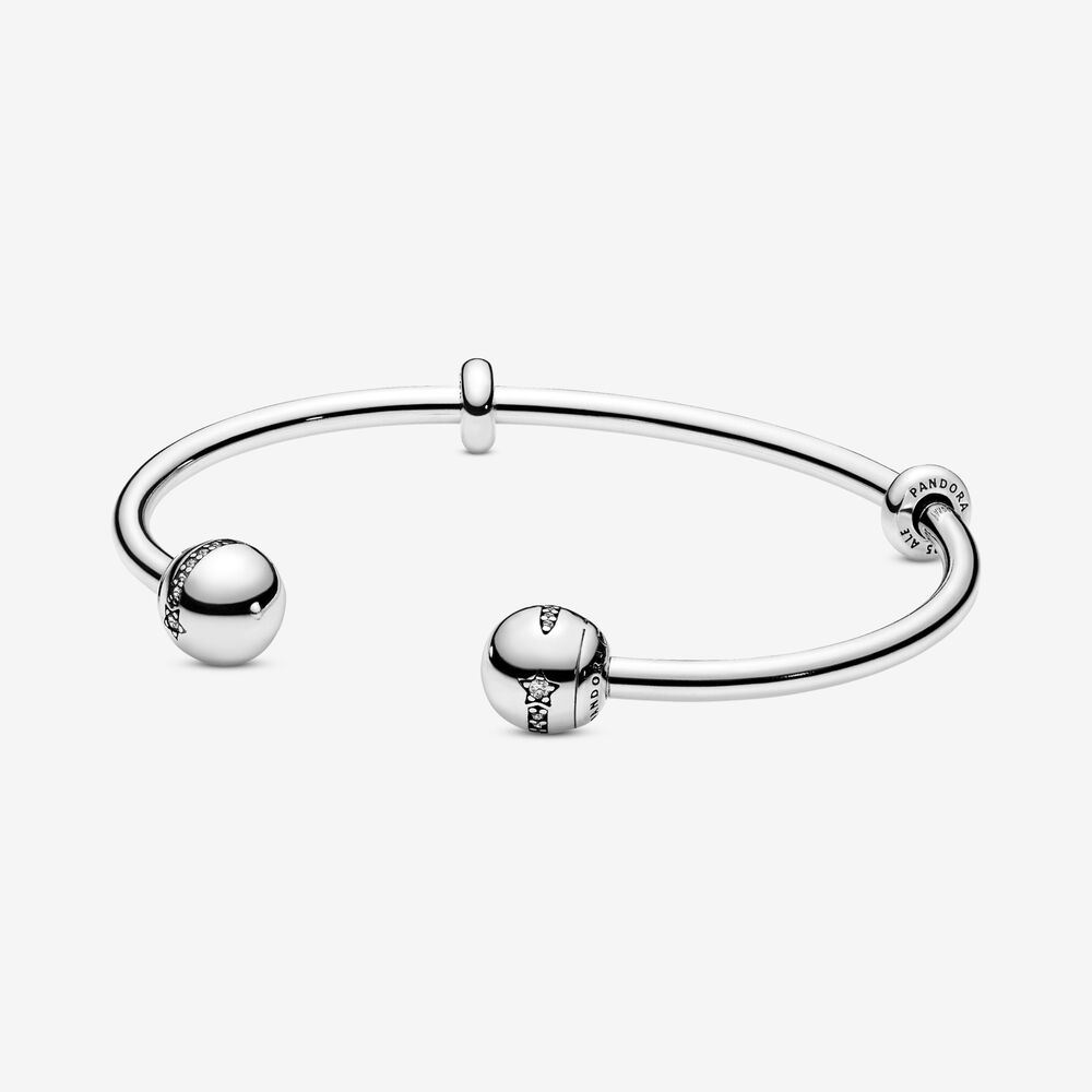 Pandora Moments Vallende Ster Open Bangle 598615C01