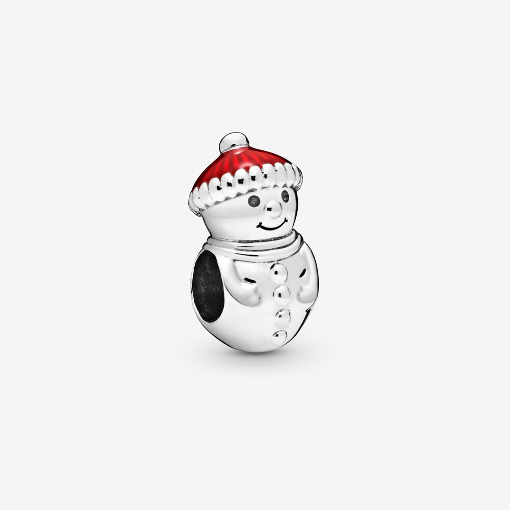 Pandora Sneeuwpop & Kerstmuts Bedel 798478C01