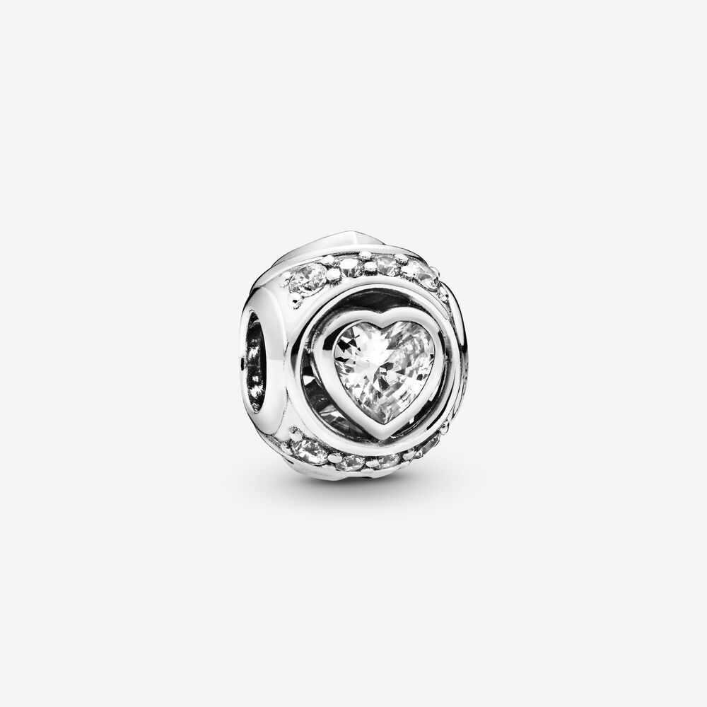 Pandora Verhoogd Hart Bedel 798464C01