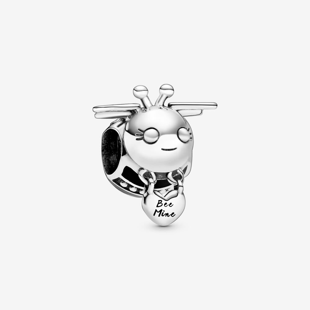 PANDORA Bedel Met Tekst 'Bee Mine' 798789C01