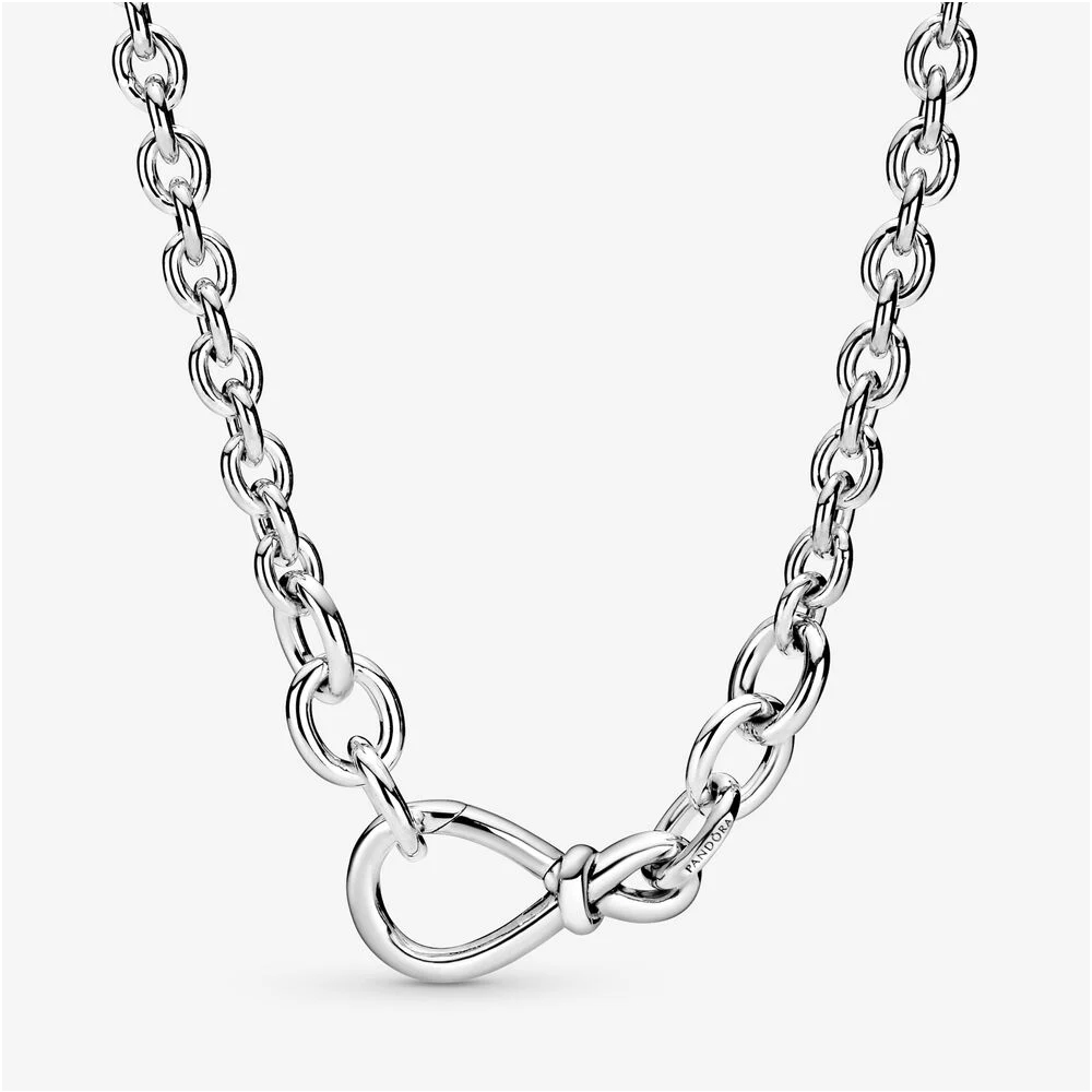 PANDORA Chunky Infinity Knot Schakelketting 398902C00