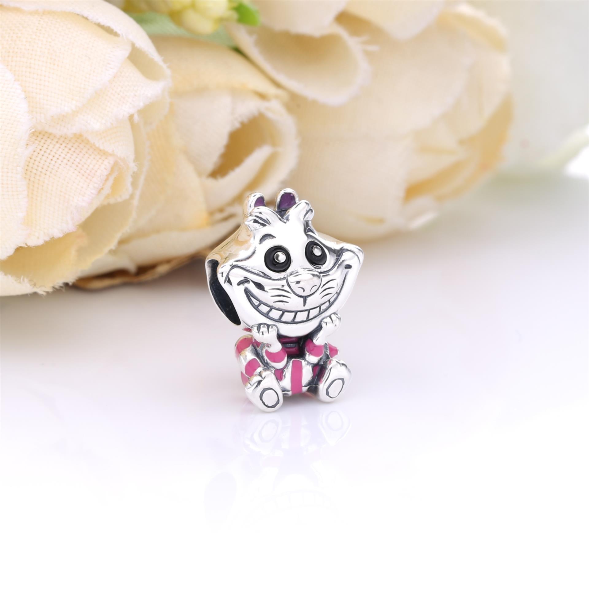 PANDORA Disney Alice In Wonderland Cheshire Cat Bedel 798850C01