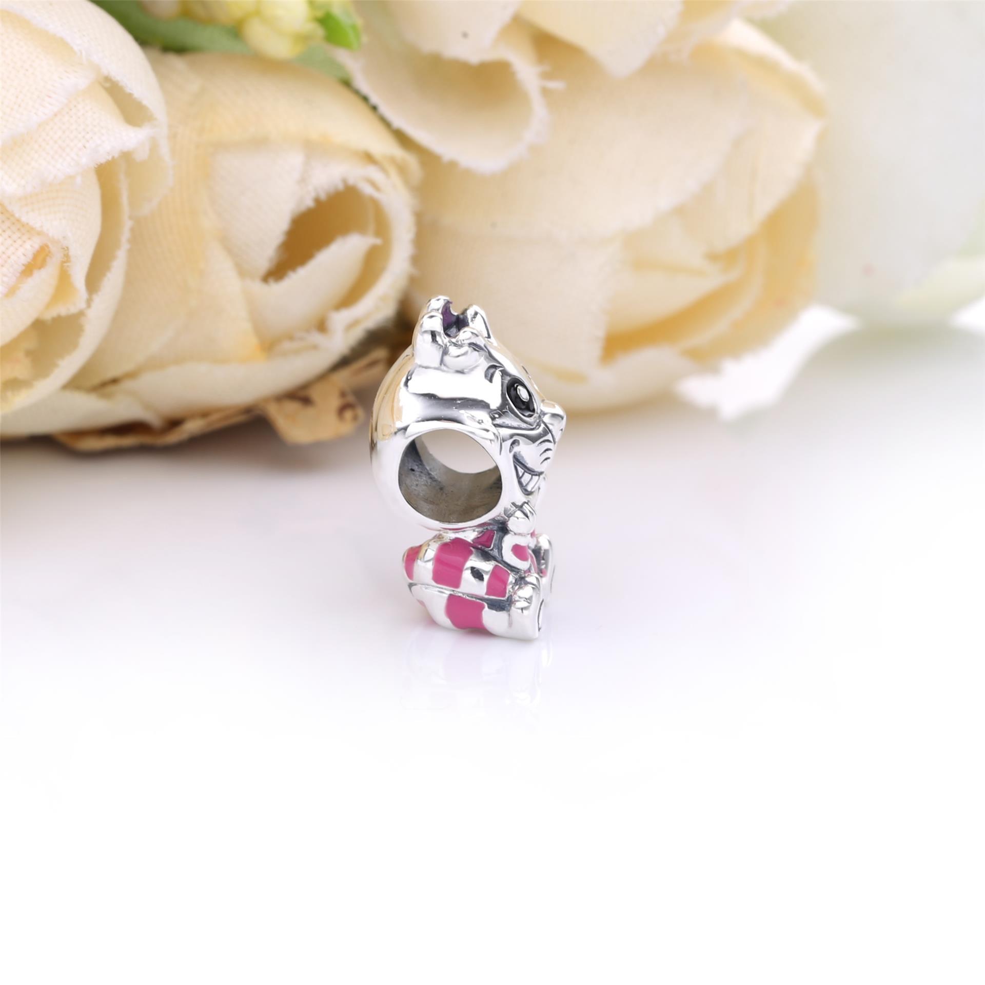 PANDORA Disney Alice In Wonderland Cheshire Cat Bedel 798850C01